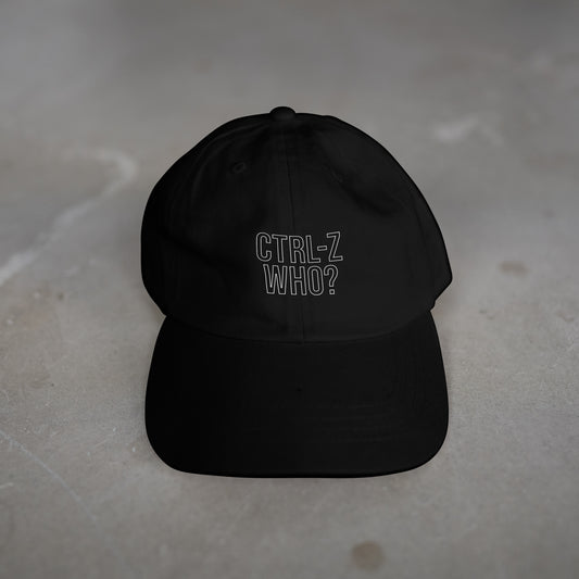 CTRL-Z WHO? Hat